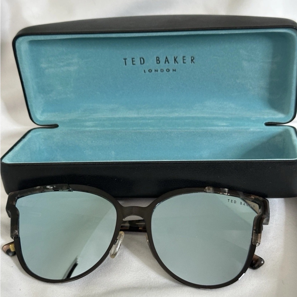 Ted Baker Black Designer Sunglasses With Classic Style